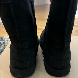 Girl black waterproof Ugg boots
